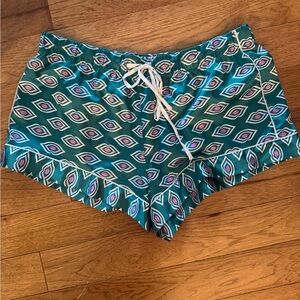 Victoria’s Secret Lips Design Fluid Sleep Shorts/Pajama Bottoms